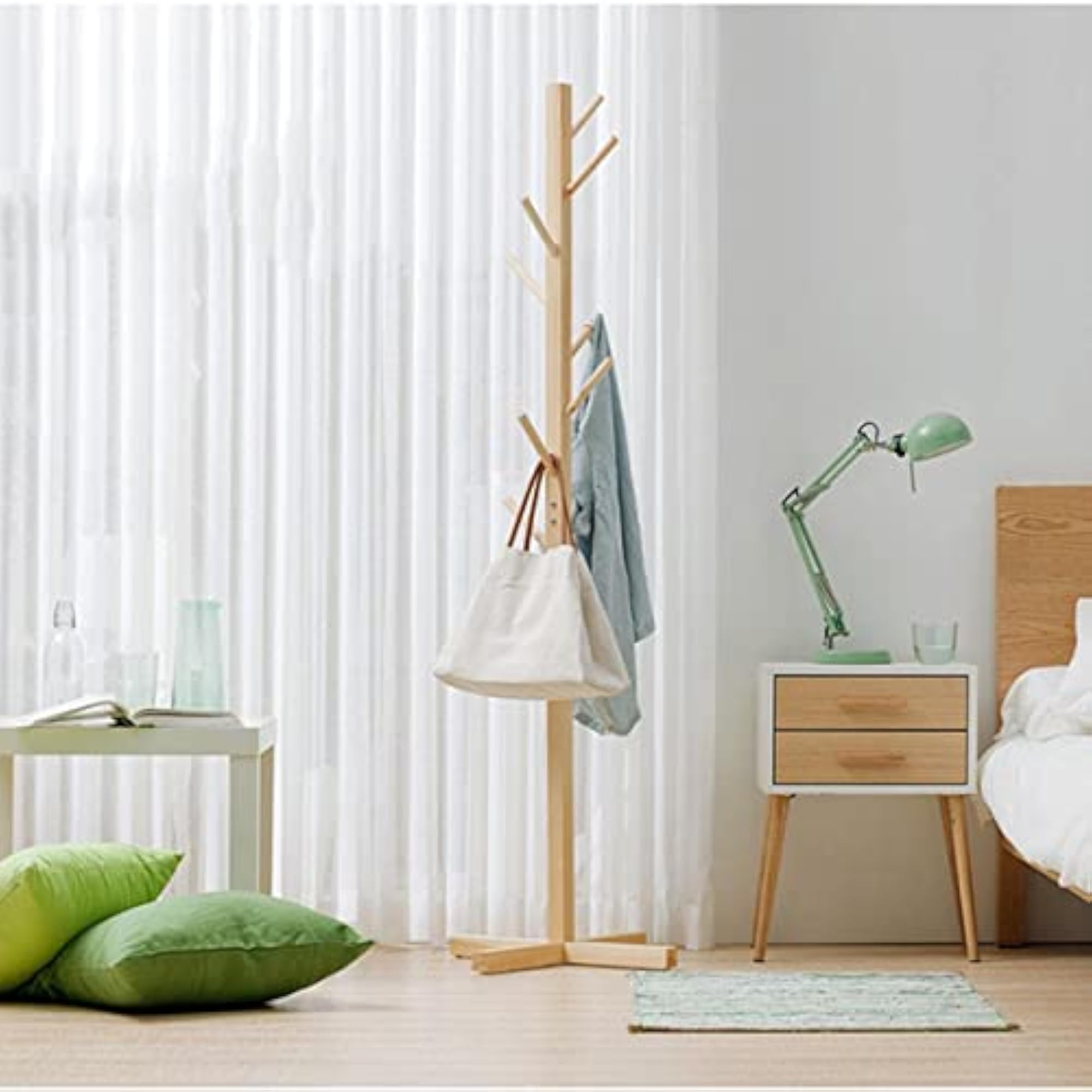 Premium Monarch Edition Wooden Coat Hanger Stand